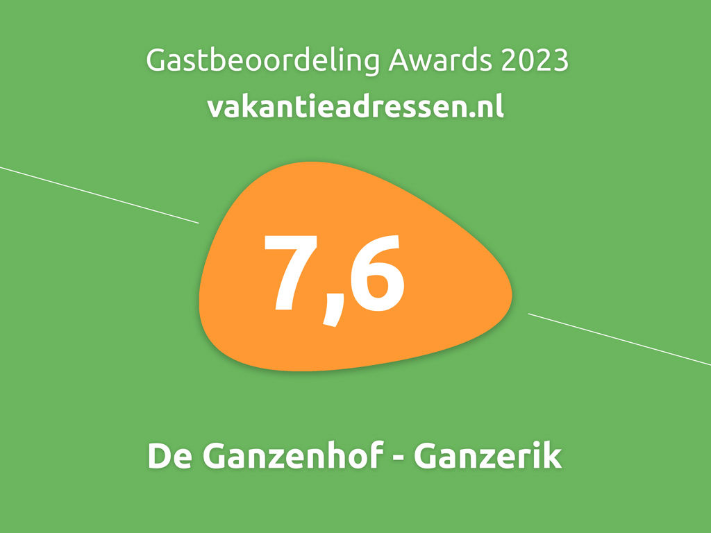 Gastbeoordeling Award 2023 De Ganzenhof - Ganzerik